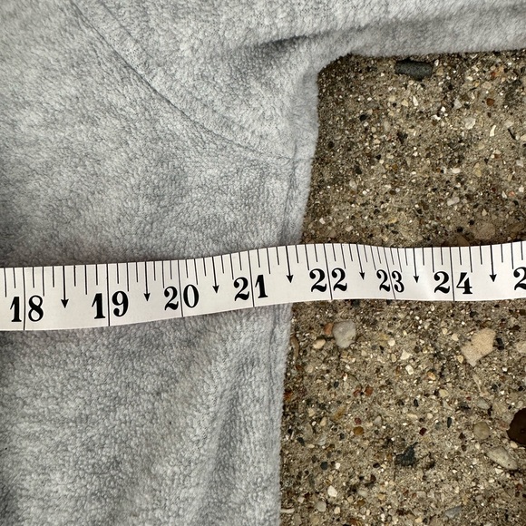 ⭐️SOLD⭐️Columbia Grey Fleece Zip Up Size Large - Picture 7 of 9